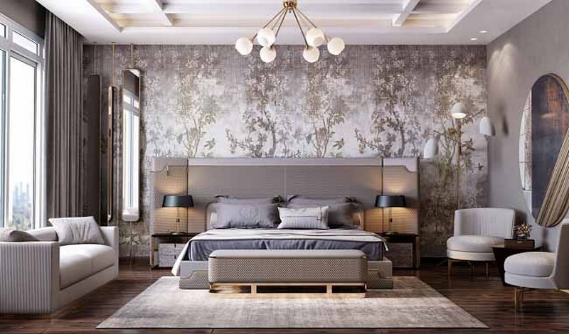 Luxury master bedroom design