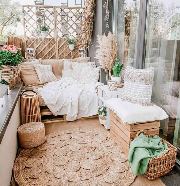 Bohemian balcony