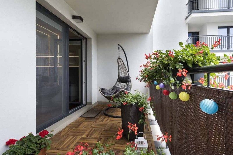 Small Balcony for Apartment